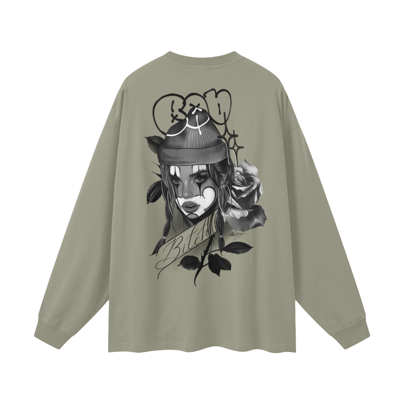 "BAD B*#!CH" LONG SLEEVE