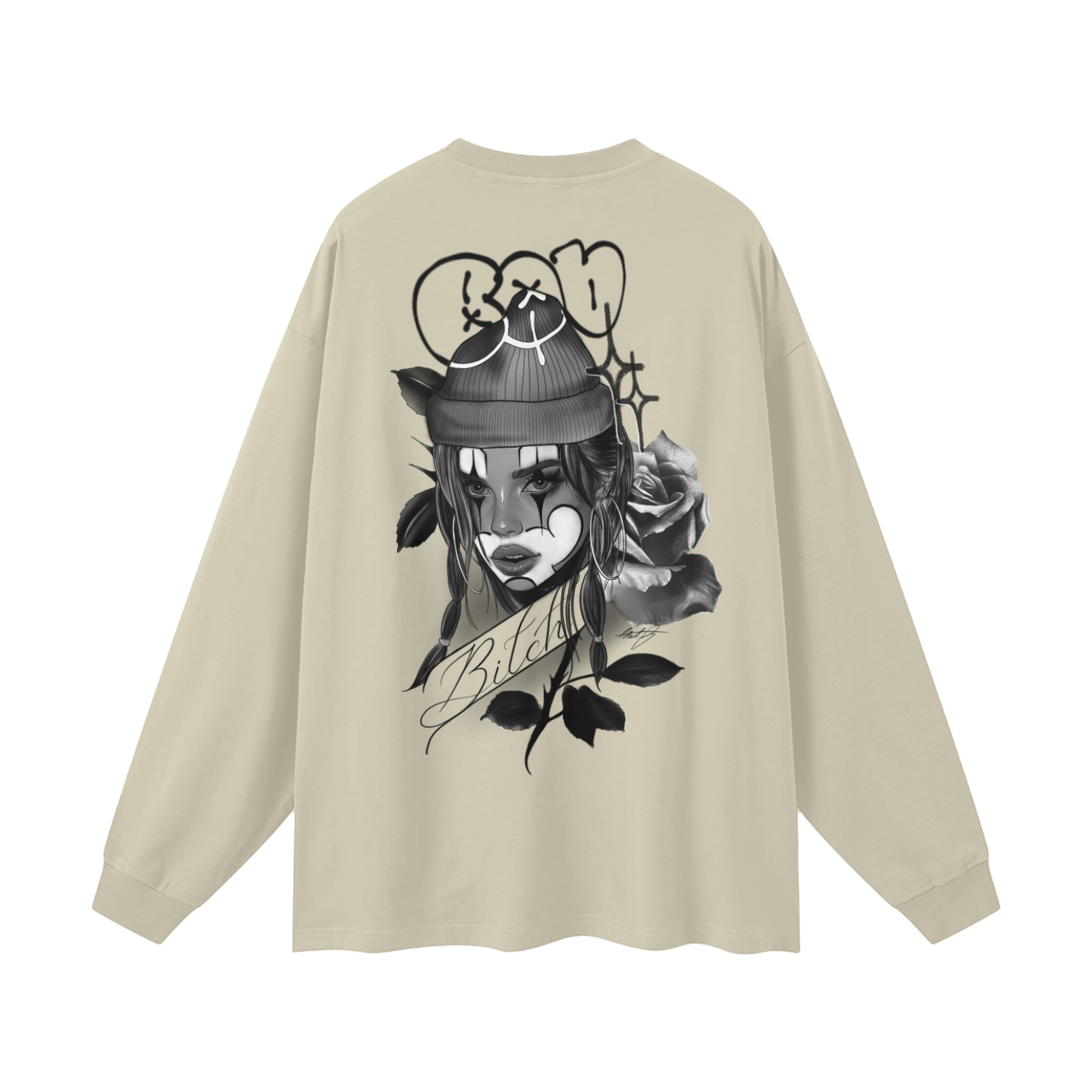 "BAD B*#!CH" LONG SLEEVE