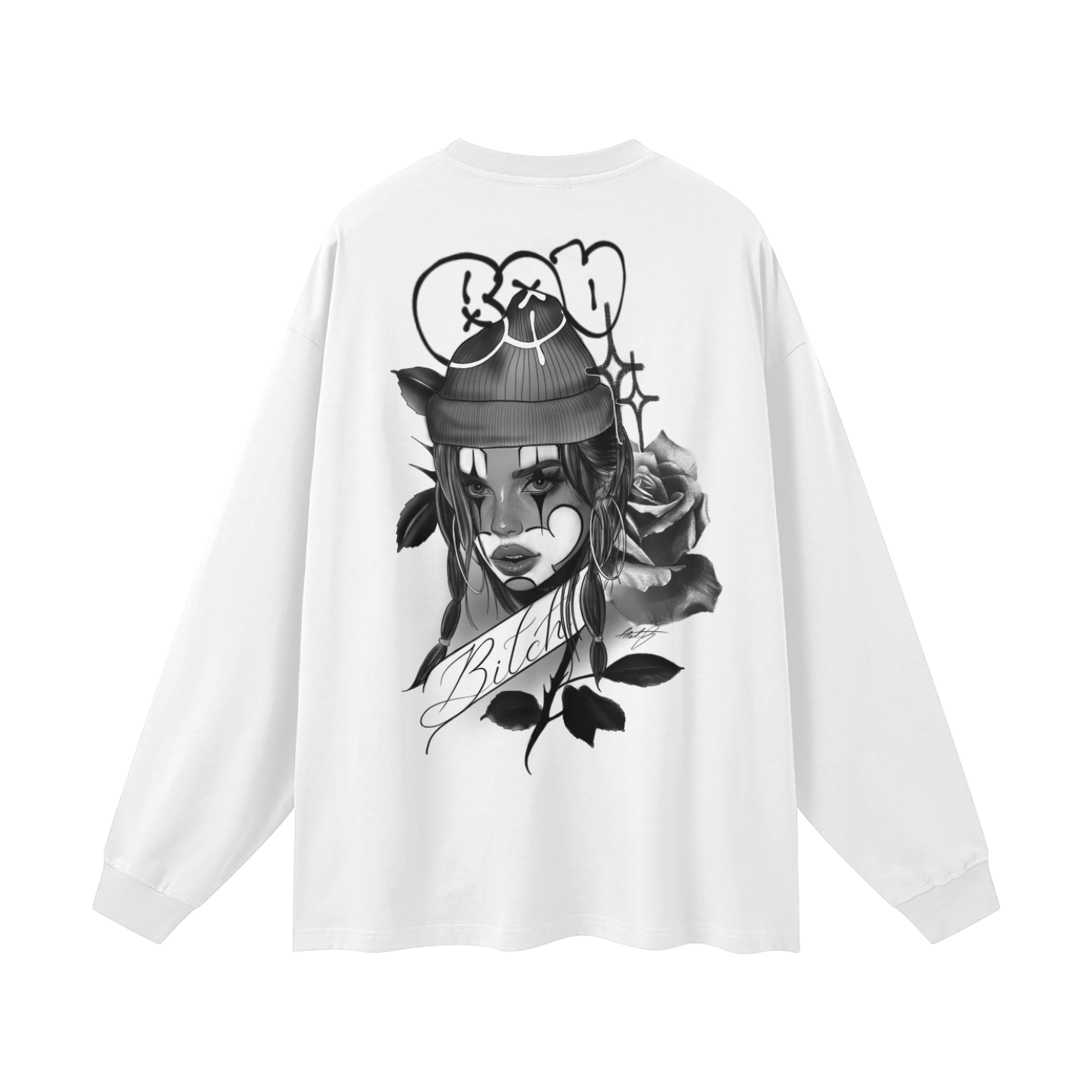 "BAD B*#!CH" LONG SLEEVE