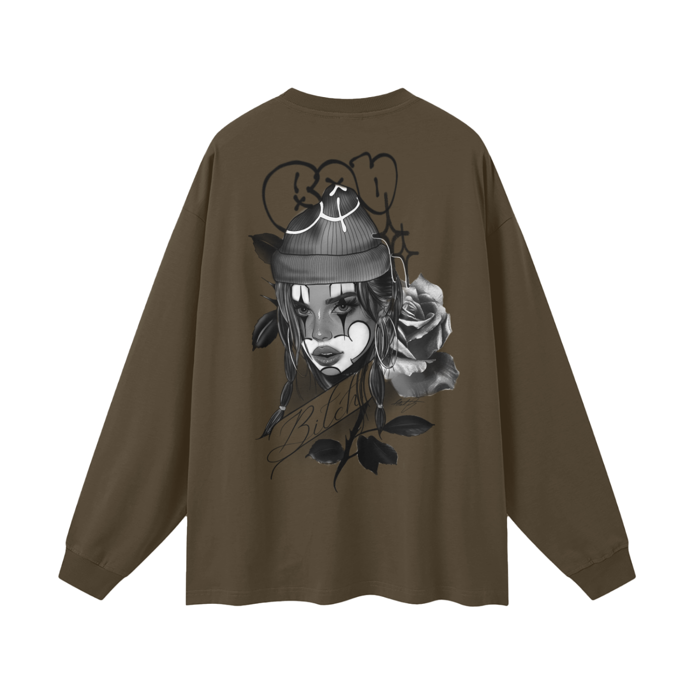 "BAD B*#!CH" LONG SLEEVE