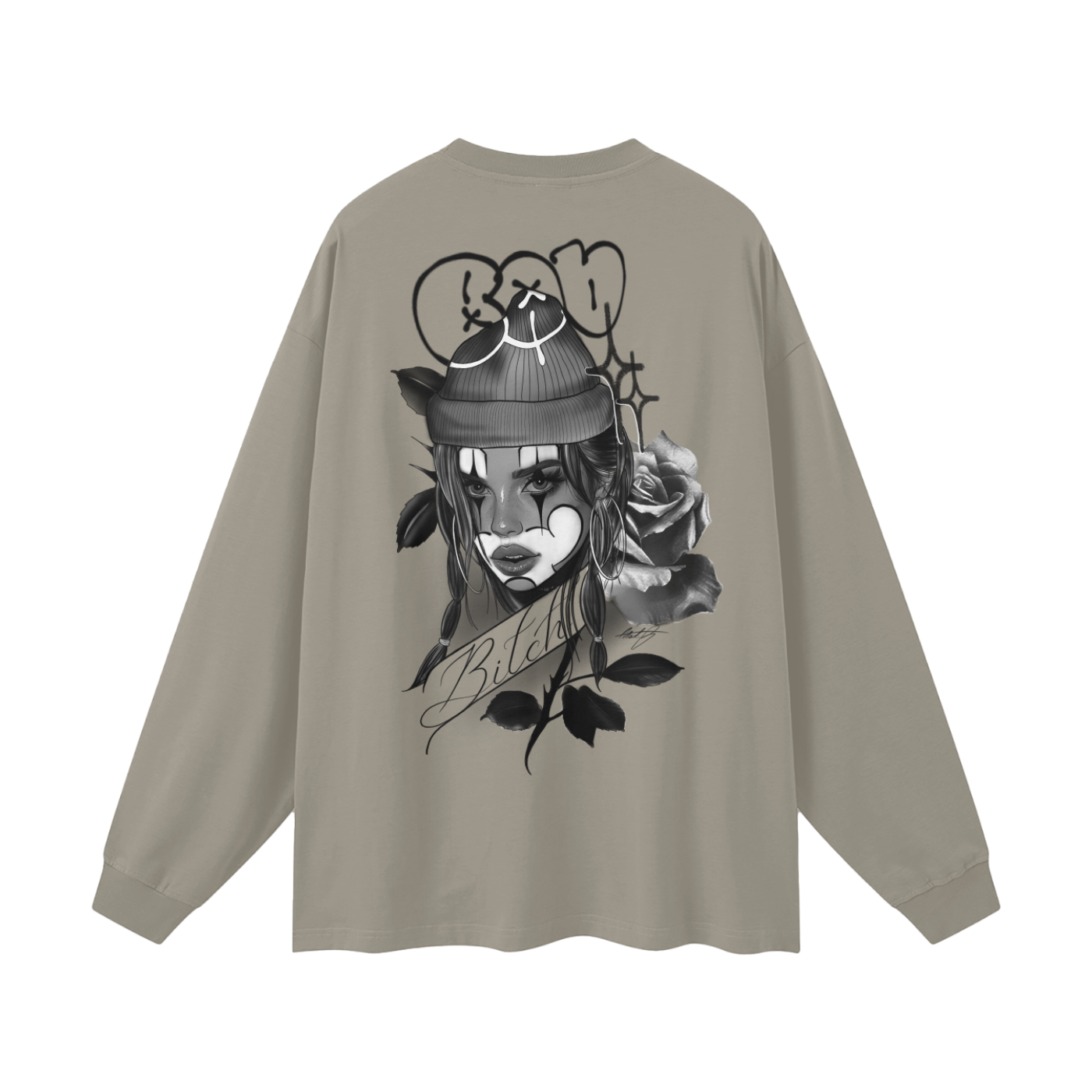 "BAD B*#!CH" LONG SLEEVE