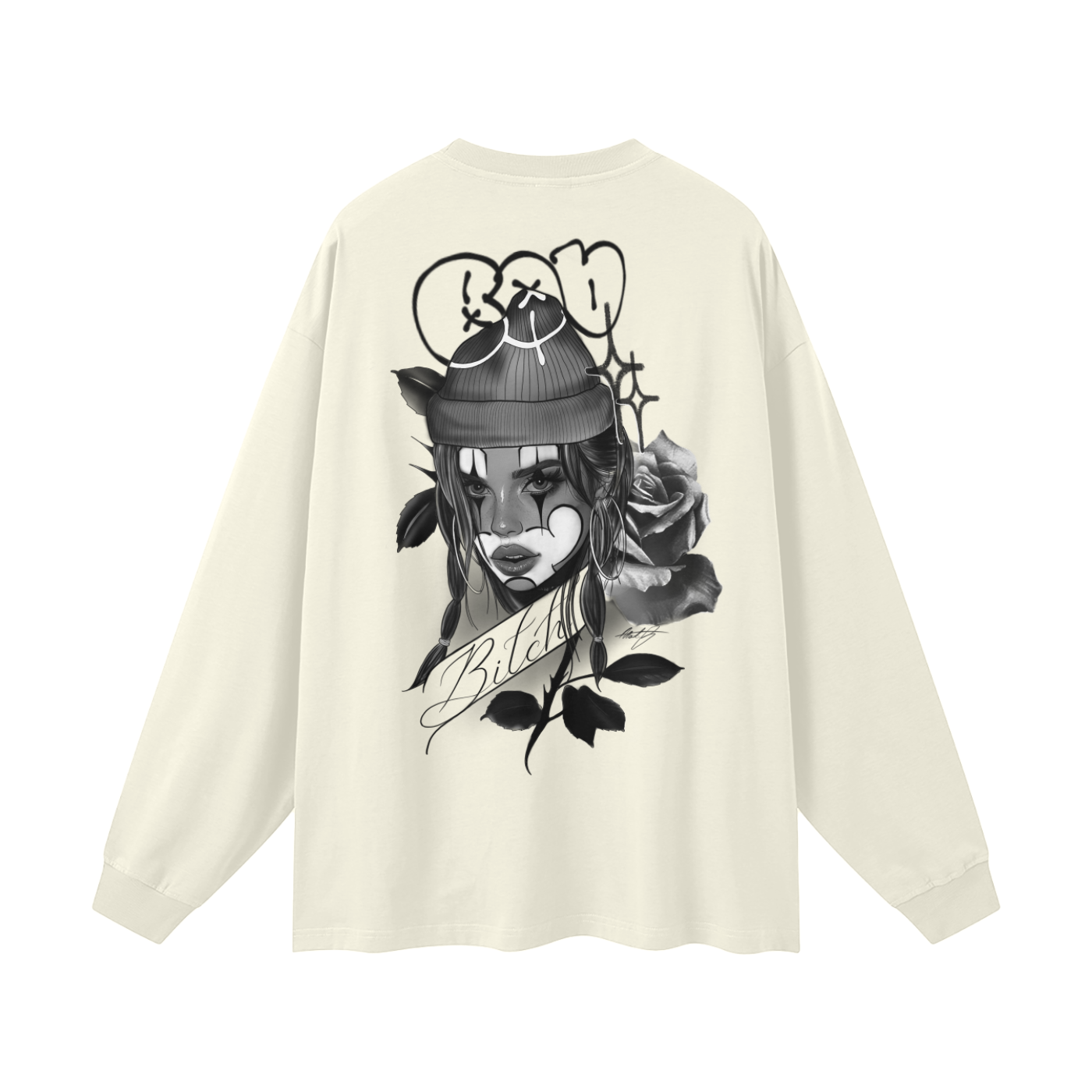 "BAD B*#!CH" LONG SLEEVE
